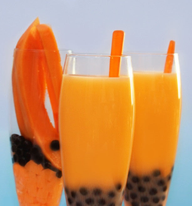 Papaya cream flavored powders for Bubble Tea Drinks
